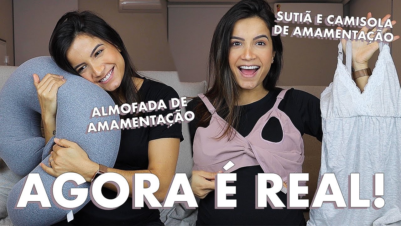 COMPRINHAS PARA MIM E PARA O BEBÊ: sutiãs, almofada de amamentação e mais! | Vanessa Lino