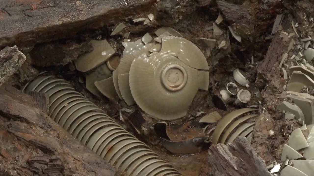 Over 21,000 relics recovered from ancient Chinese ship