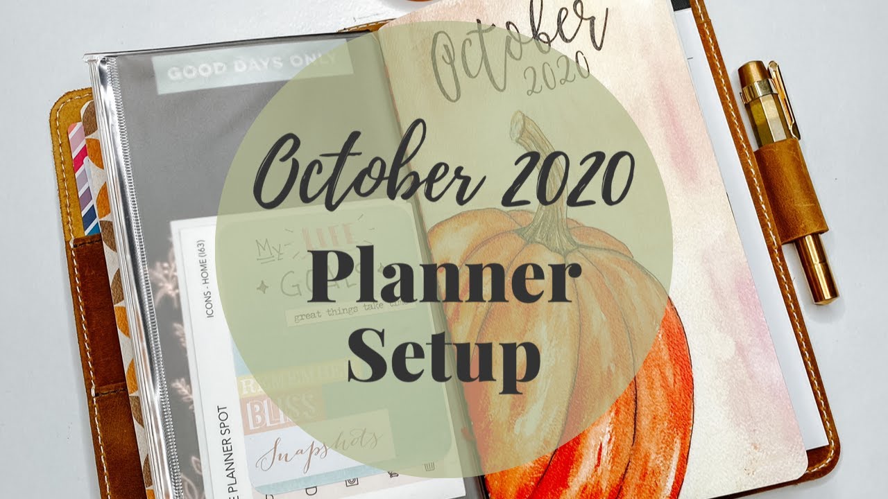 October Planner Setup 🎃 | Standard TN & B6 Stalogy | The Pixie Planner