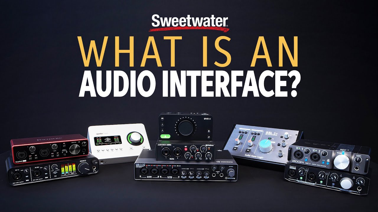 What is an Audio Interface &mdash; Do I Need One?