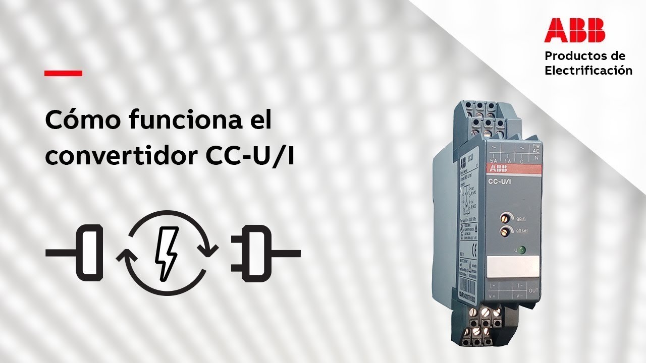 Funcionamiento del convertidor CC-U/I