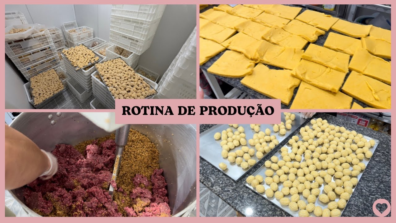 PRODUÇÃO DIÁRIA DE SALGADOS 