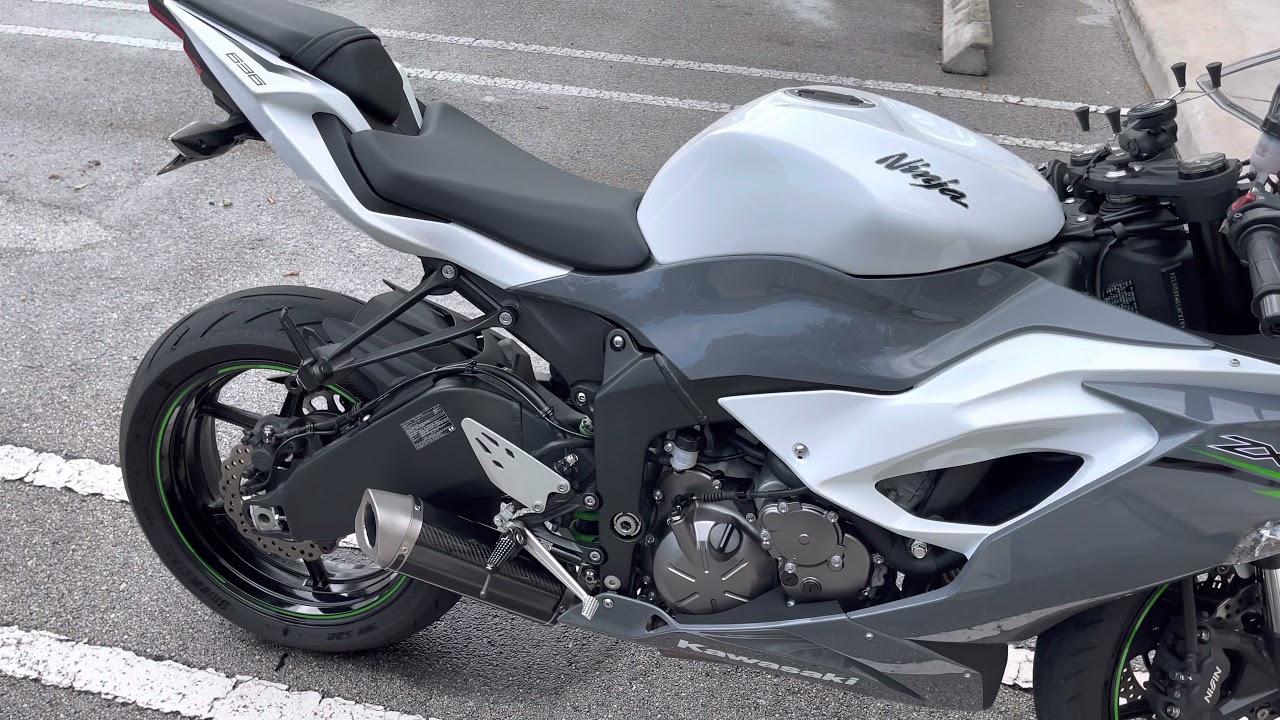 ZX6r graves slip on cold start and revs