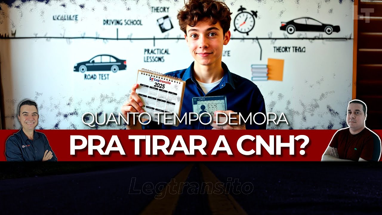 Quanto Tempo Leva Para Tirar a CNH? Etapa por Etapa Explicada! #legtransito #ronaldocardoso