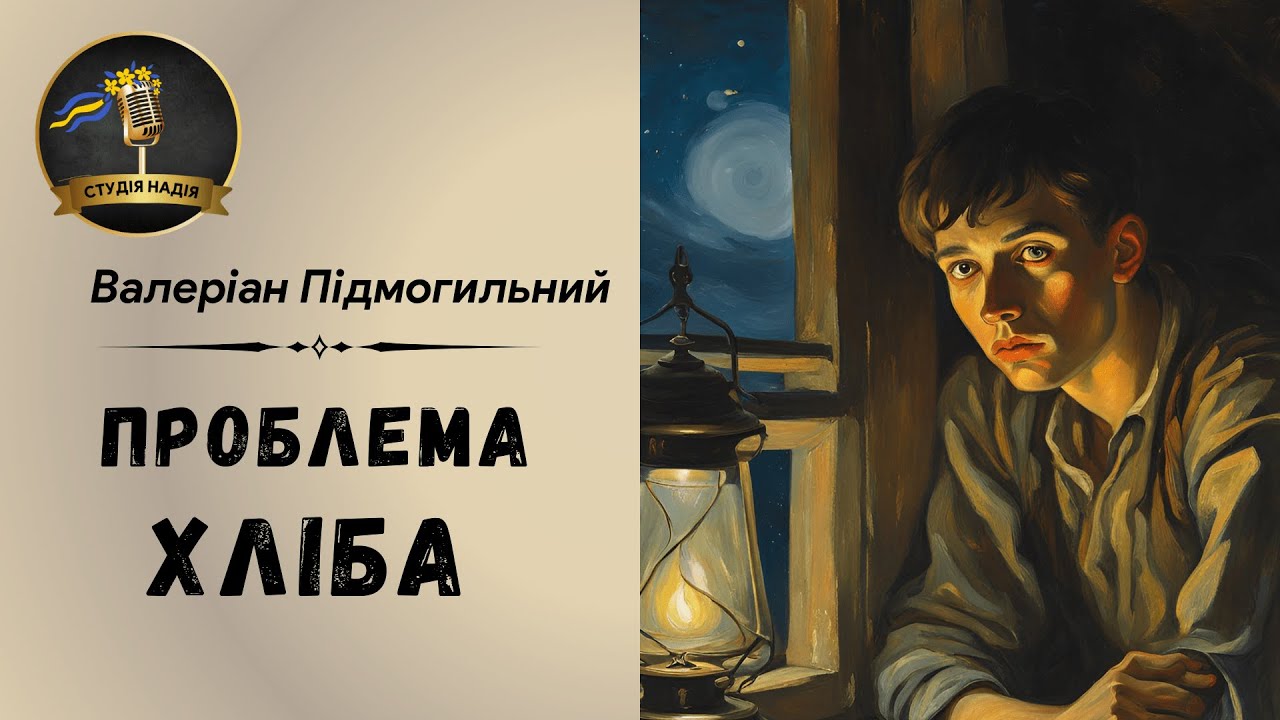 ПРОБЛЕМА ХЛІБА - ВАЛЕРІАН ПІДМОГИЛЬНИЙ | АУДІОКНИГА #слухатиукраїнською #аудіокнигаукраїнською