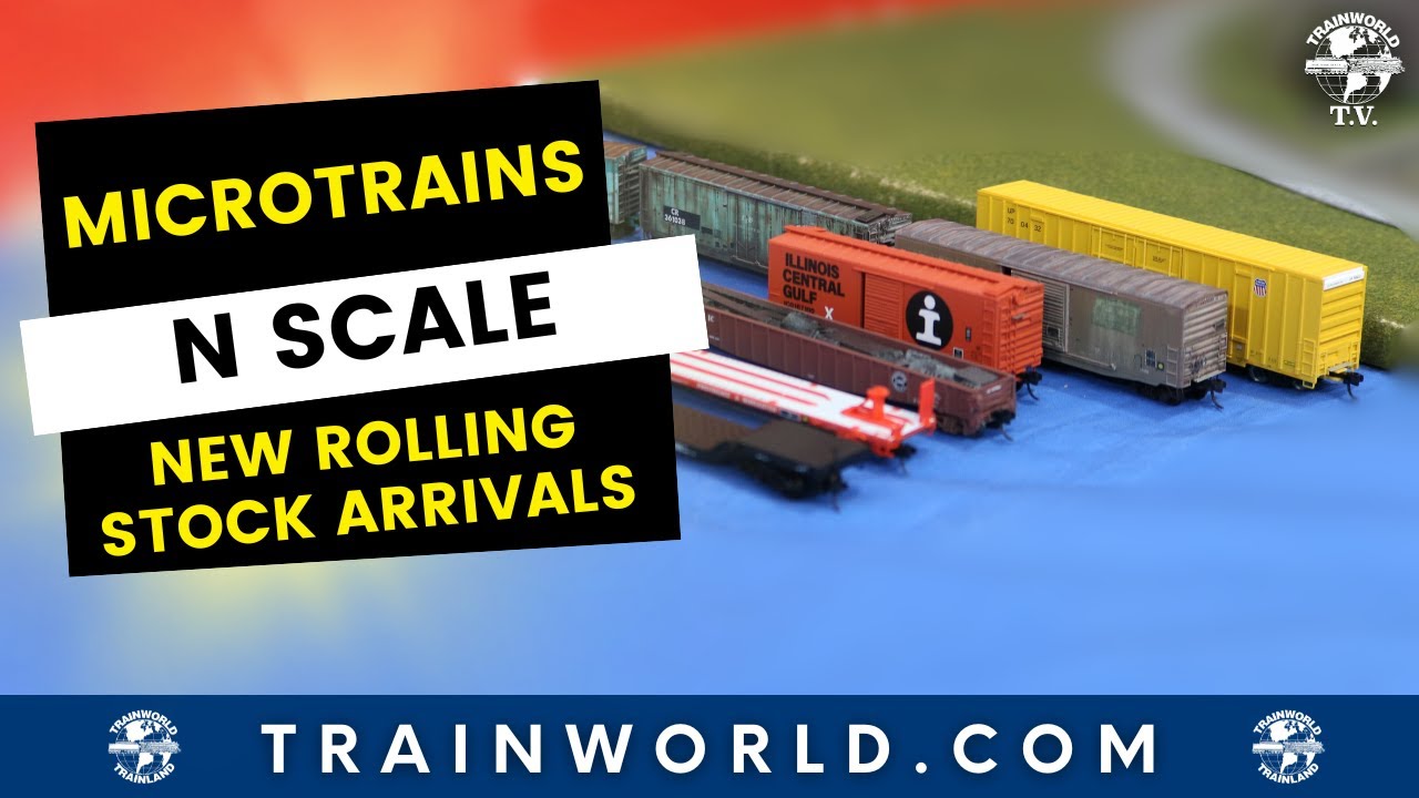MicroTrains N Scale Rolling Stock New Arrivals