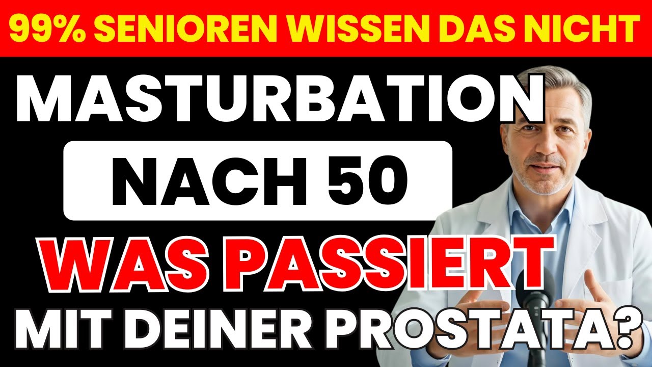 Diese 5 Gewohnheiten verl&auml;ngern dein Leben & sch&uuml;tzen deine Prostata ab 50!| Senioren Gesundheit