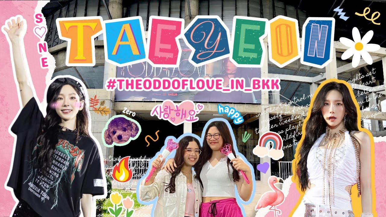 TAEYEON THE ODD OF LOVE IN BANGKOK 💖✨| CONCERT VLOG