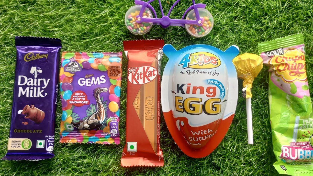 Sweets popular delicious asmr chocolate| Colourful lollipop kitkat candys chocolate| sweets fun|