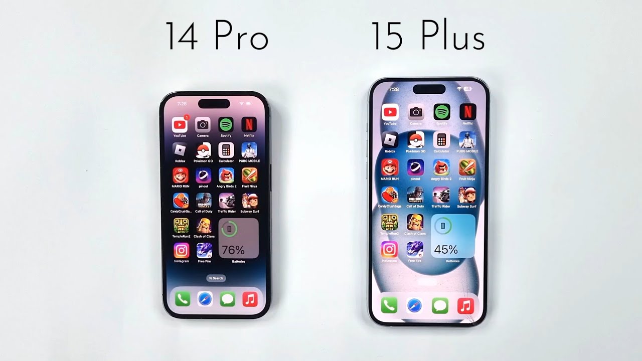 iPhone 14 Pro vs iPhone 15 Plus - SPEED TEST!