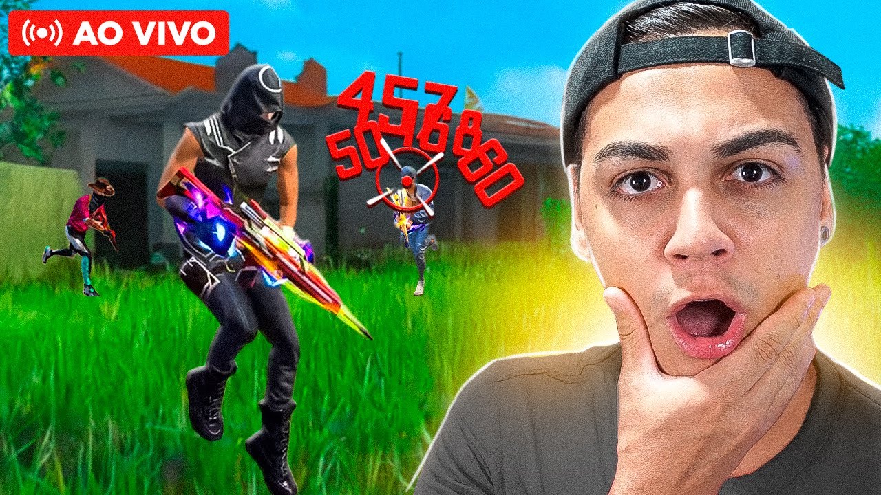 LIVE ON 🔴 SEXTOU VIDAS!! FREITAS AO VIVO 💙 FREE FIRE