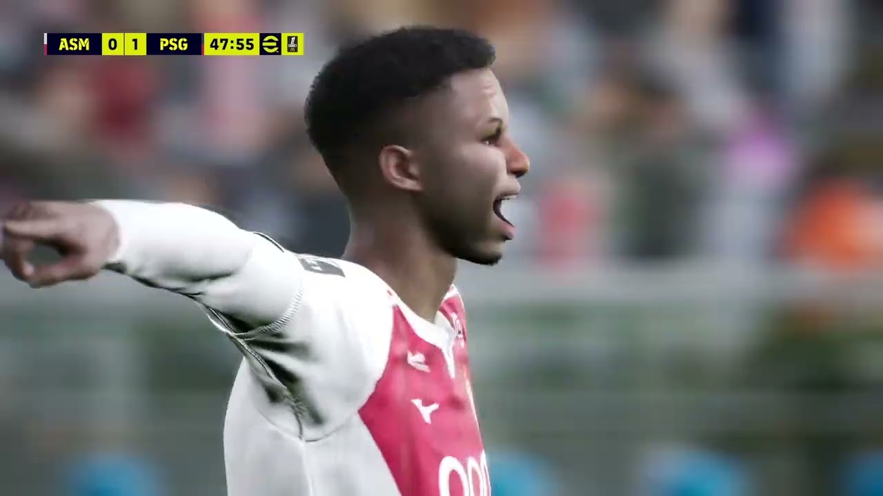 Efootball - Mônaco vs PSG - Gameplay 
