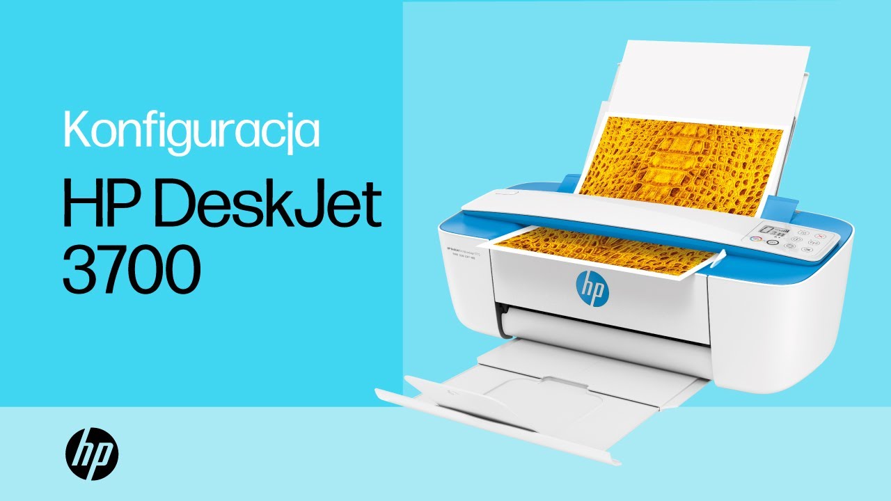 Konfiguracja drukarki serii HP DeskJet 3700