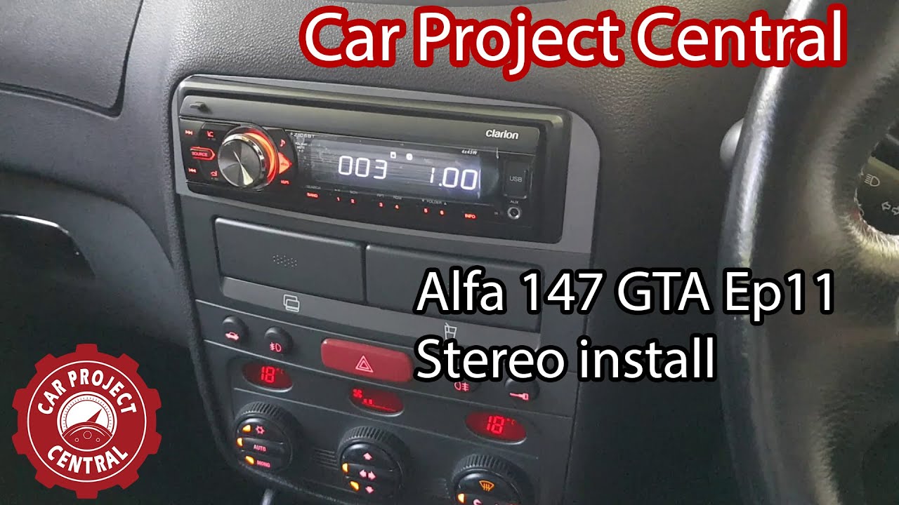 Alfa Romeo 147 GTA Episode 11 - Установка новой стереосистемы/радио/головного устройства