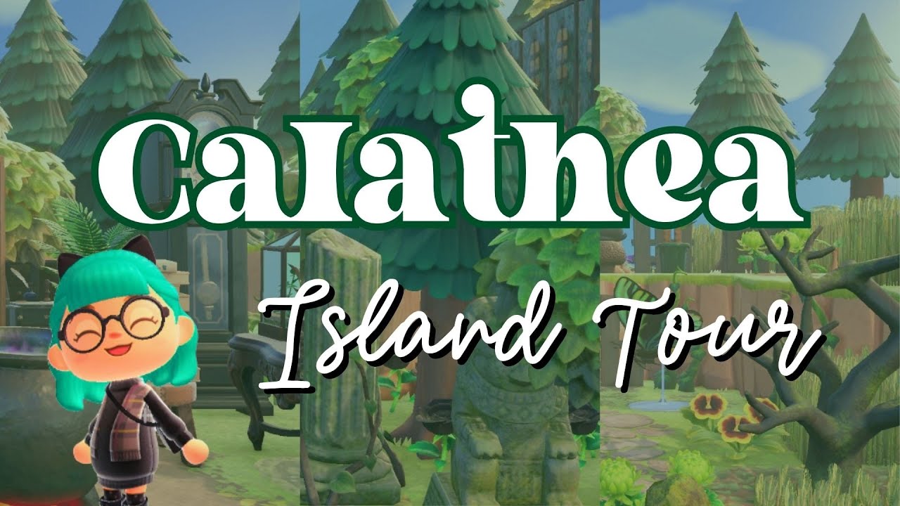 WITCHY COTTAGECORE ISLAND TOUR  |  "Calathea"  |  Animal Crossing New Horizons
