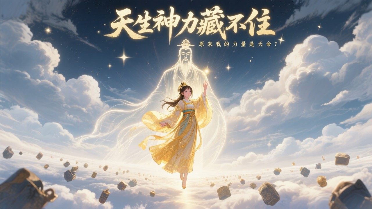 【玄幻故事】上新啦✨《天生神力藏不住》漫剧故事， 从小被教育力气大不算什么，她一直以为自己只是天赋异禀。养母临终揭穿真相：你体内流着仙人的血。她以为饿肚子就能成仙，却不知那股被她当作“力气”的力量……