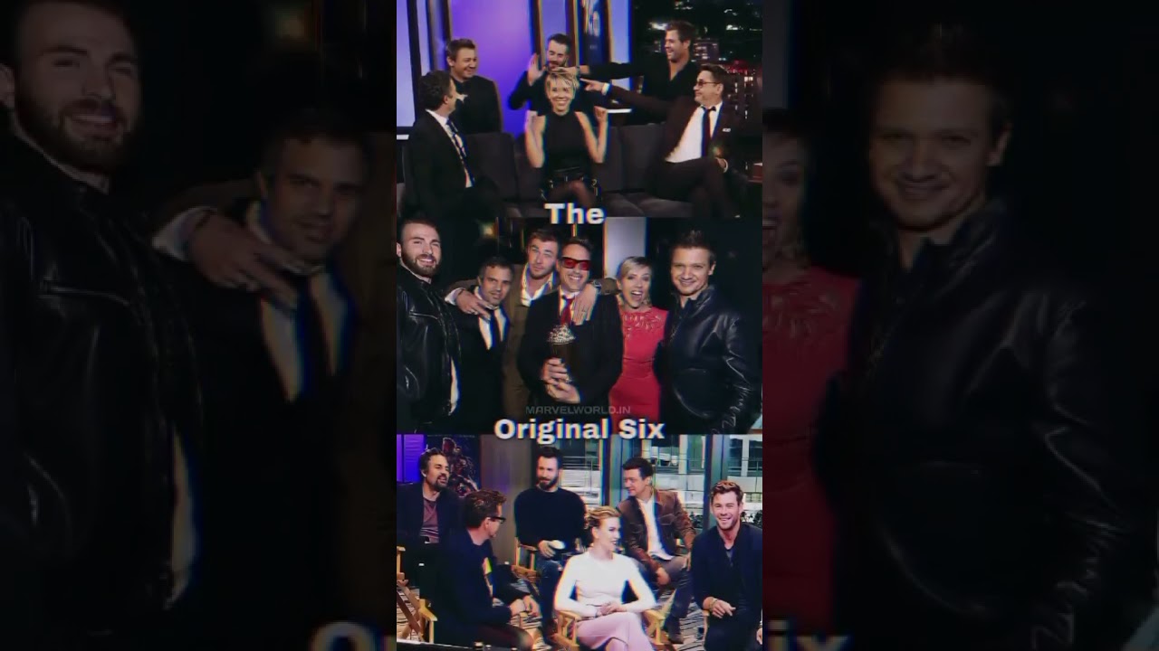 the original six || Avengers ✨|| marvel movie || ❤️ #avengers