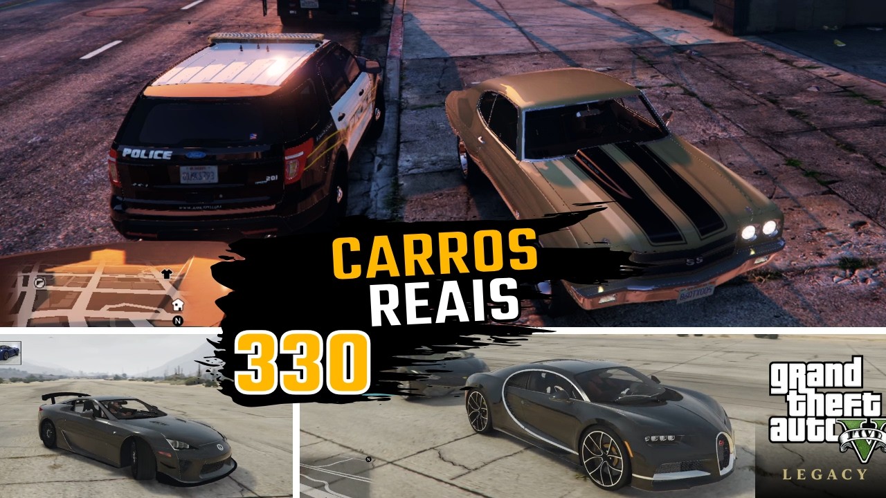 Car Pack Replace para Gta V Legacy