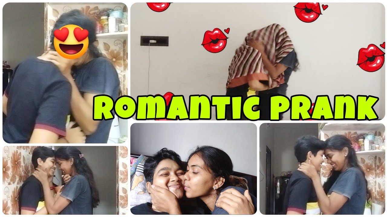 Romantic Prank On My Boyfriend🤪Lesbian Romantic Couple🏳️‍🌈@Ghutu_Baban
