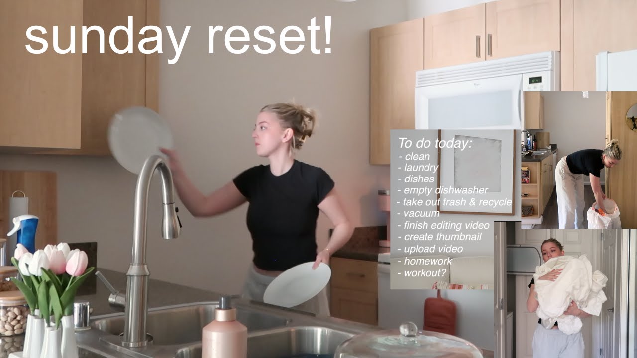 sunday reset with me!