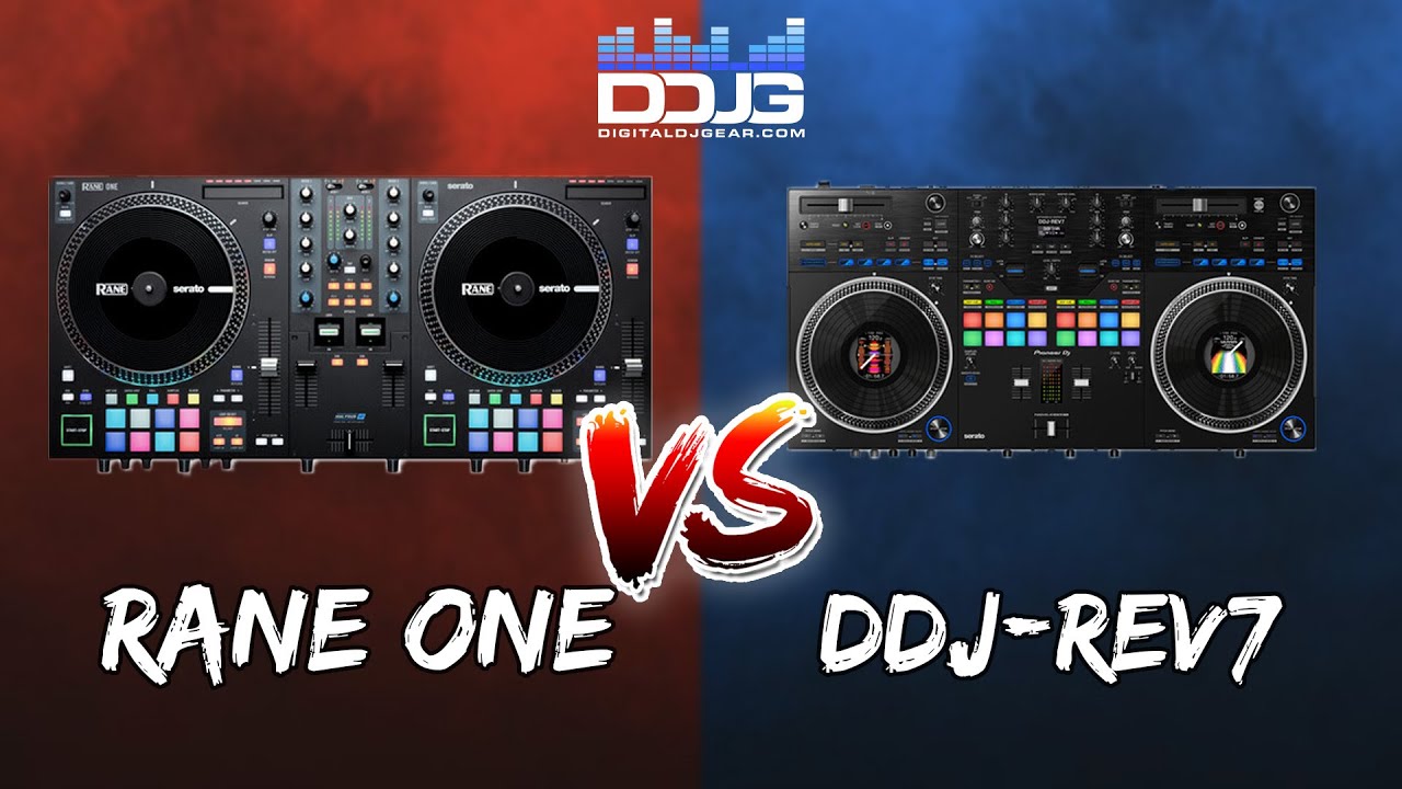 Pioneer DJ DDJ-REV7 VS. RANE One - Which DJ Controller is Better?