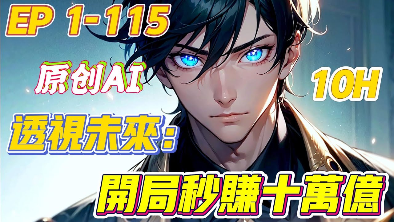 【原创】《透视未来：开局秒赚十万亿》第1-115集 | 穿越到平行世界，林峰变成了一个落魄富二代。紧要关头，金手指如期而至，他的眼睛变异了。 不但能透视，还能看到隐藏信息和未来新闻。#都市 #逆袭