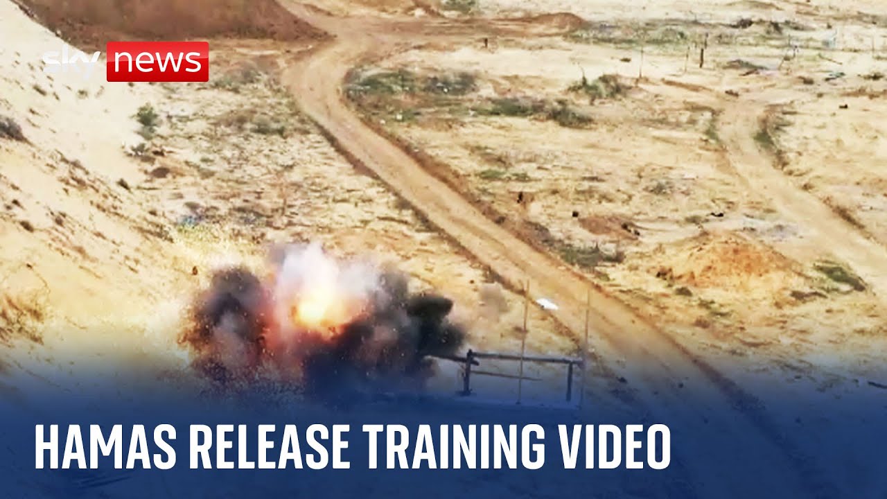 Israel-Hamas war: Militant group release training video
