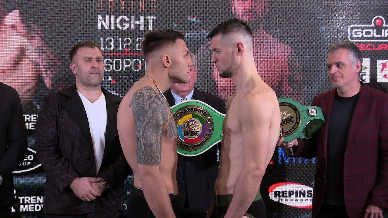 WAŻENIE: PAWEŁ STĘPIEŃ vs KAJETAN KALINOWSKI