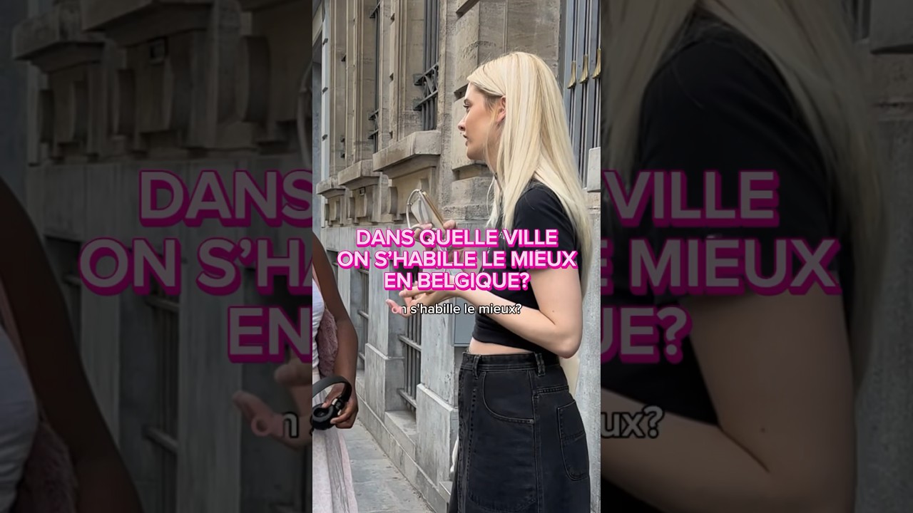 BRUXELLES VS. ANVERS - Qui s&rsquo;habille le mieux???? #microtrottoir #bruxelles #anvers