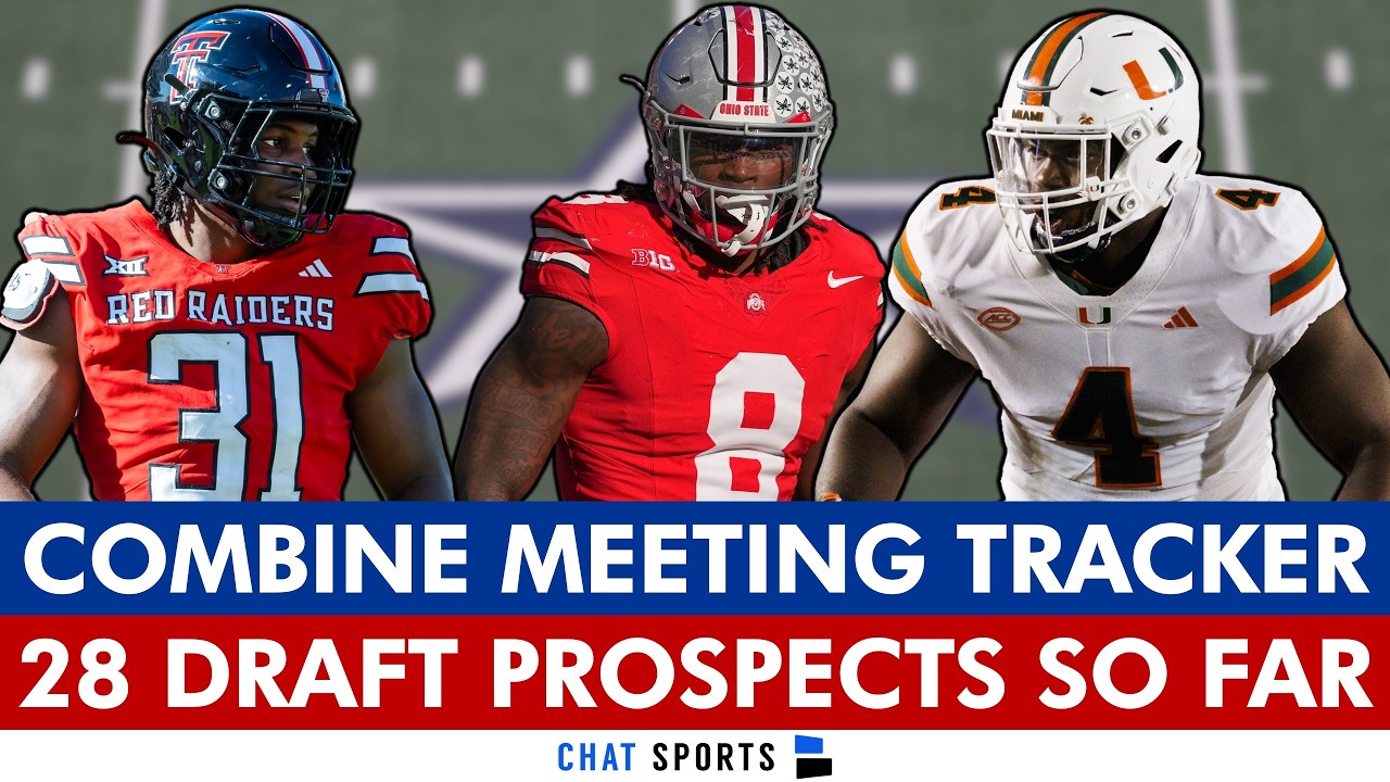 Dallas Cowboys News: 28 NFL Combine Meetings Ft. Sonny Styles, Rueben Bain, Arvell Reese & More!