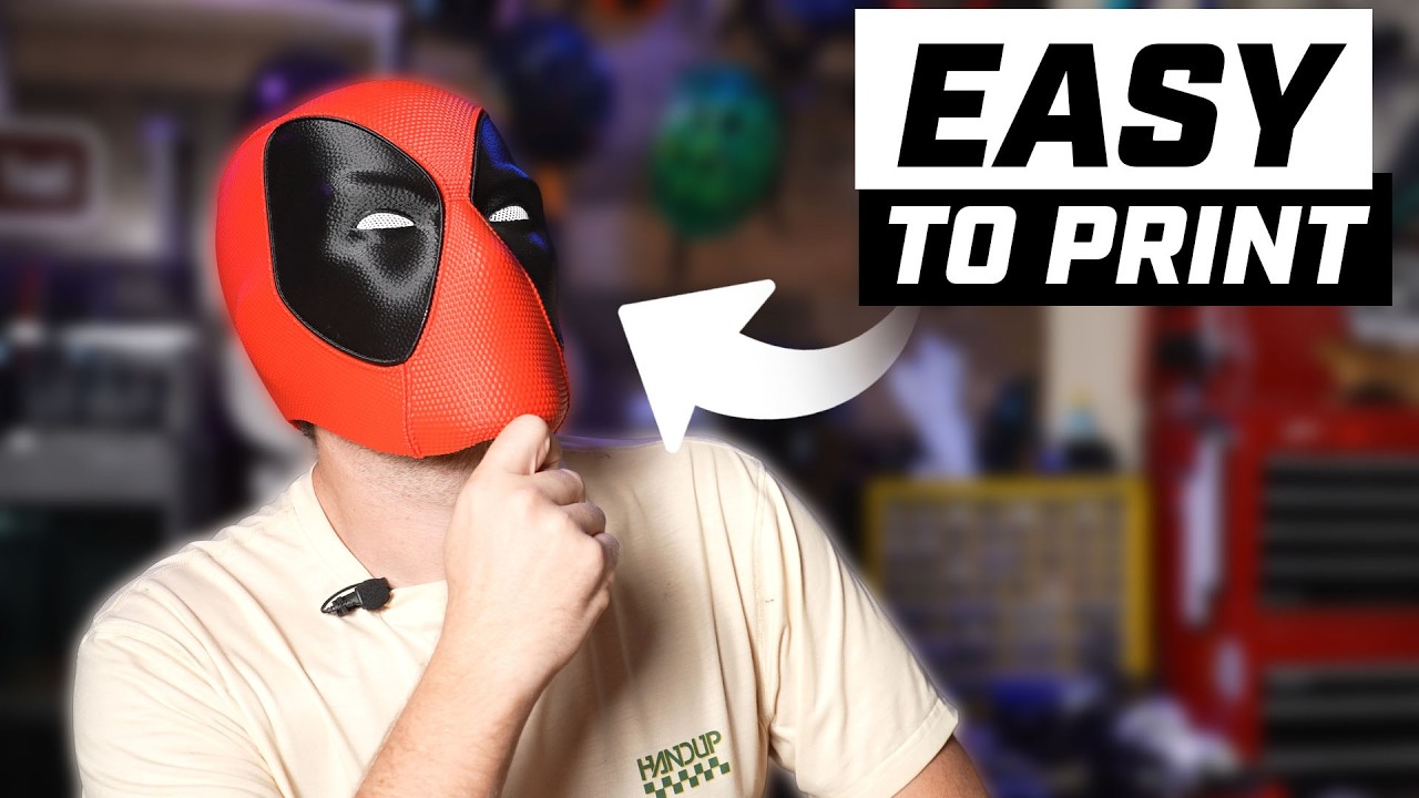 I 3D Printed a Deadpool Mask (and it's AMAZING)