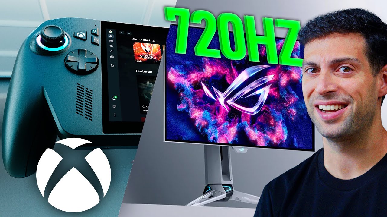 Una RTX 5090 de ORO, Xbox Ally X y el monitor de 720Hz: ASUS en GAMESCOM