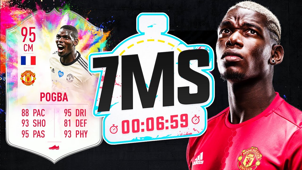 THE INCREDIBLE 95 SUMMER HEAT PAUL POGBA!! 7 MINUTE SQUAD BUILDER - FIFA 20 ULTIMATE TEAM