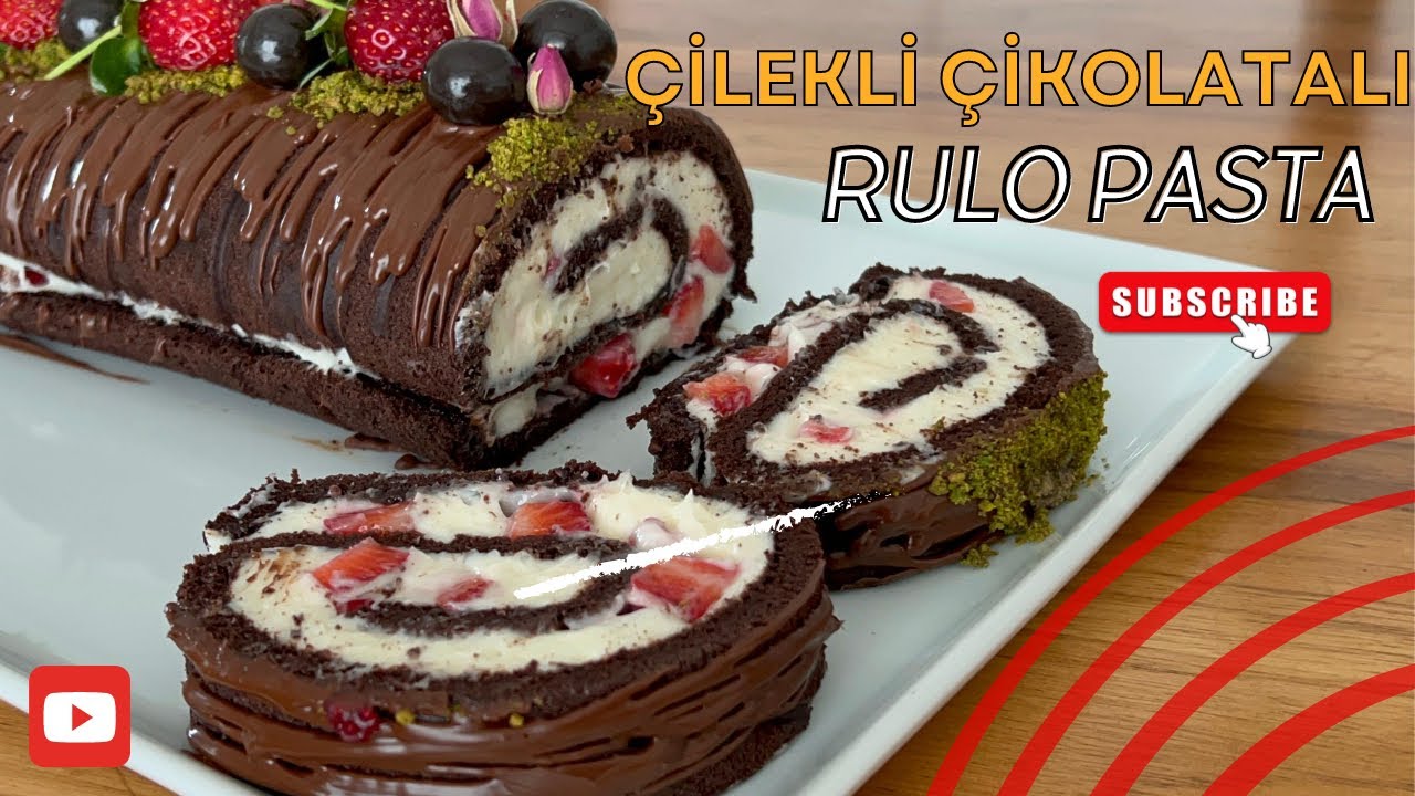 NASIL GÜZEL OLDU ANLATAMAM❗️TÜM PÜF NOKTALARIYLA HERKES KOLAYLIKLA YAPABİLECEK BU RULO PASTAYI  👌💯