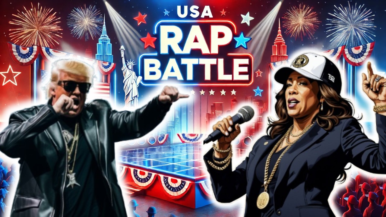 President Rap Battle ALBUM (Trump, Kamala, Obama, Biden)
