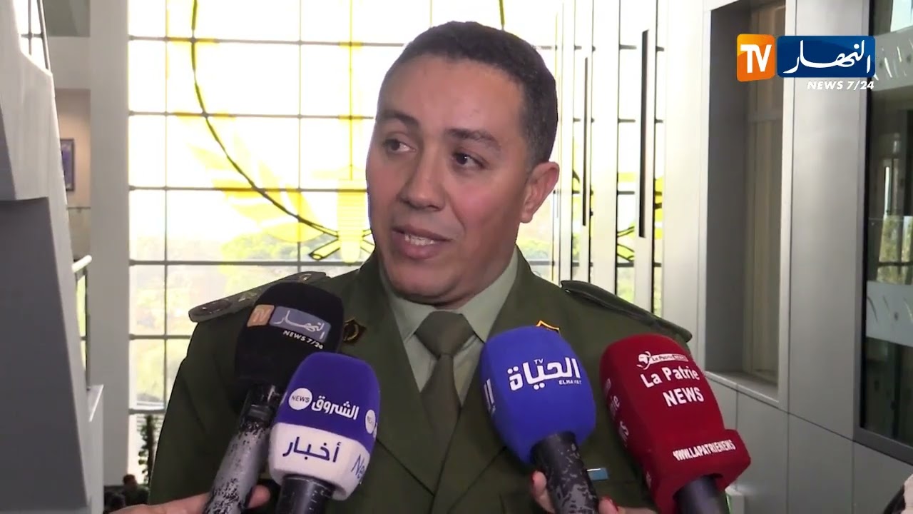 الوسائل الإعلامية في زيارة للمعهد الوطني للأدلة الجنائية وعلم الإجرام للدرك الوطني