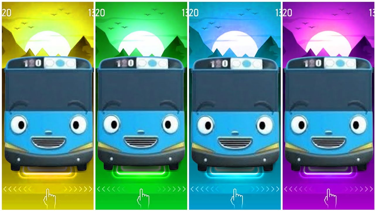 Tiles hop, Tayo Little Bus, Mix, Song, (COVER)