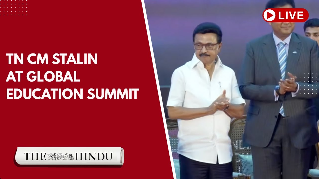 TN CM Stalin at India Global Education Summit 2026 in Chennai