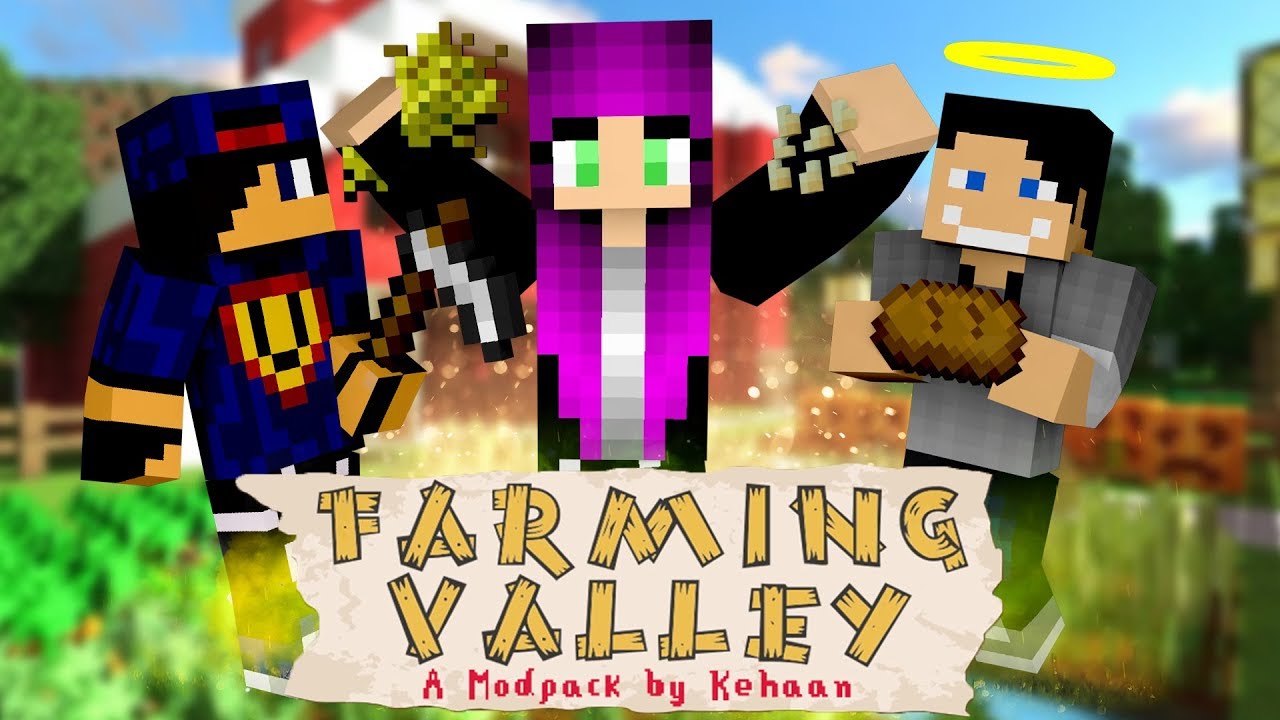 Minecraft: Farming Valley w/ Undecided, GamerSpace #3 - Były sobie lamy dwie