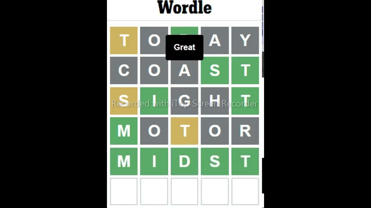 Wordle 322 answer for May 7, 2022 | todays wordle , solution, tips | today's wordle word #shorts