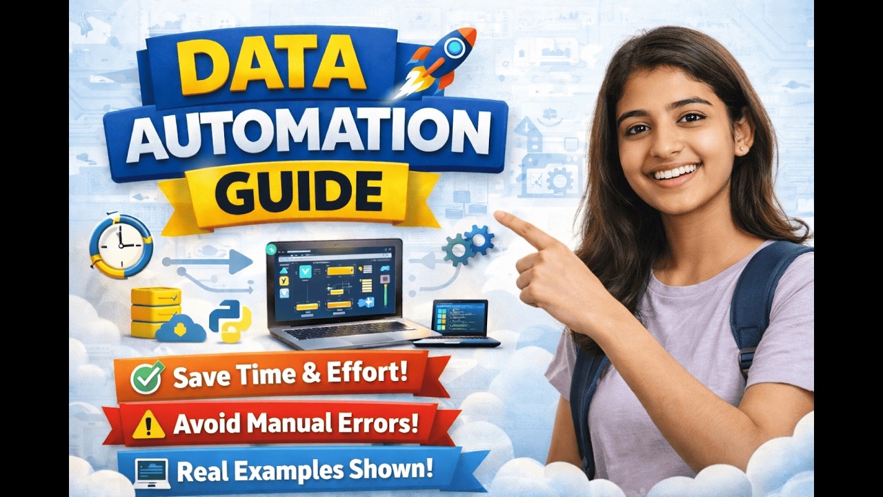 Data Automation Explained | Save Hours Using Automation Tools