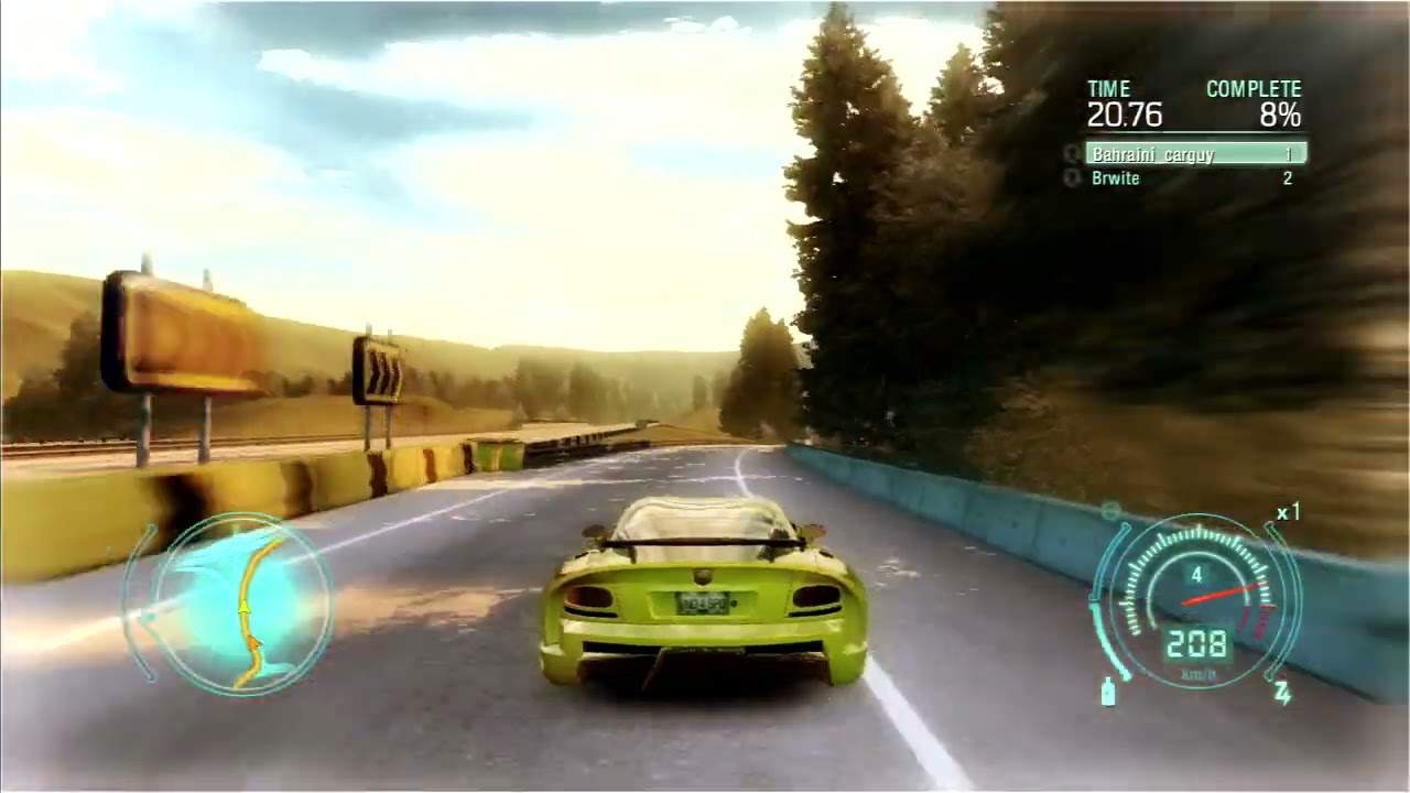 NFS Undercover Online glue physics (PS3)