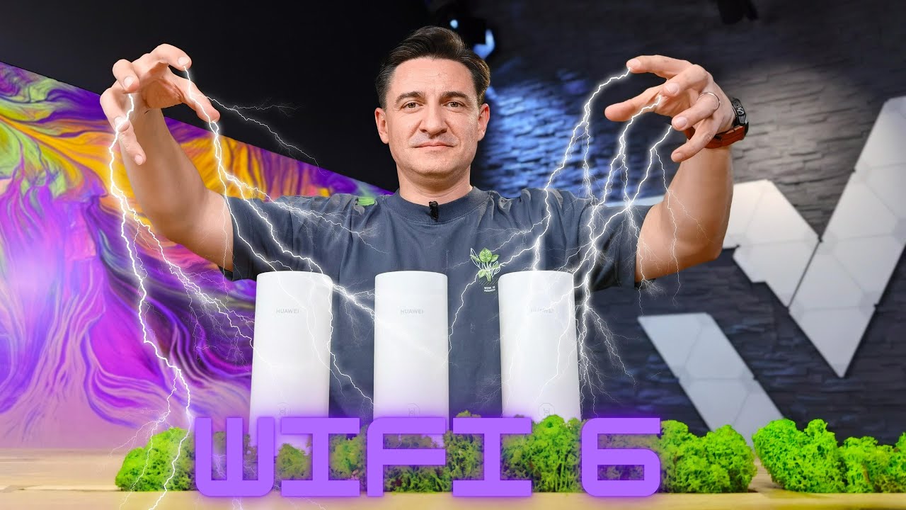 WIFI 6 = INTERNET PE STEROIZI! - CE ESTE ȘI DE CE ÎȚI TREBUIE - HUAWEI MESH 3
