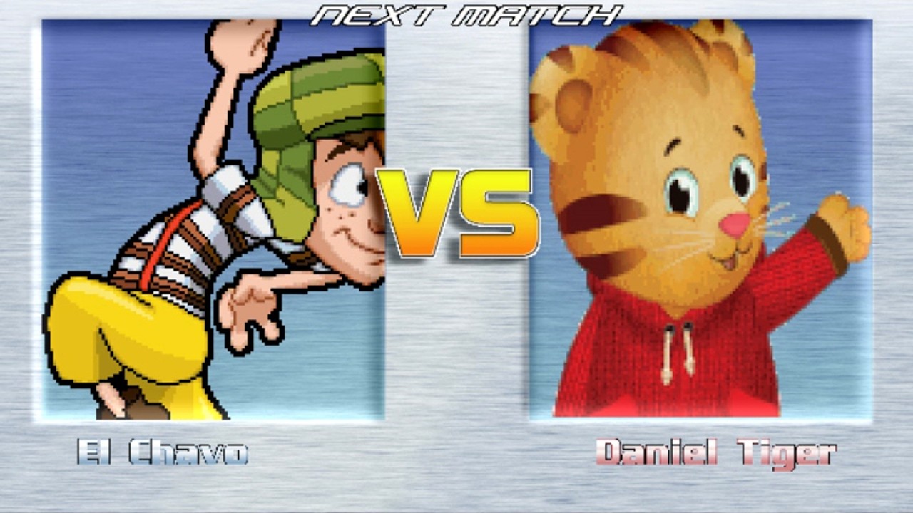 M.U.G.E.N BATTLES | Chavo vs Daniel Tiger