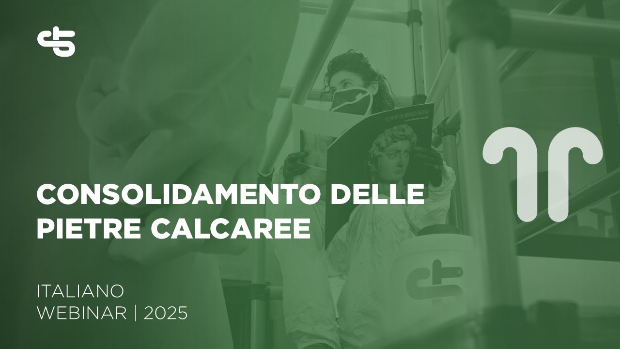 Consolidamento delle pietre calcaree | italiano | 2024 | WEBINAR CTS Conservation LAPIDEO
