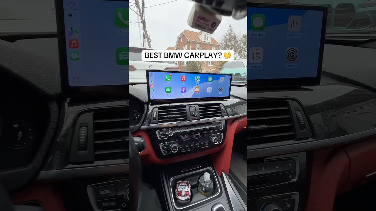 This Xtrons headunit it is a game changer 👀 #xtrons #carplay #apple #m3 #g80 #g80m3 #bmw #car