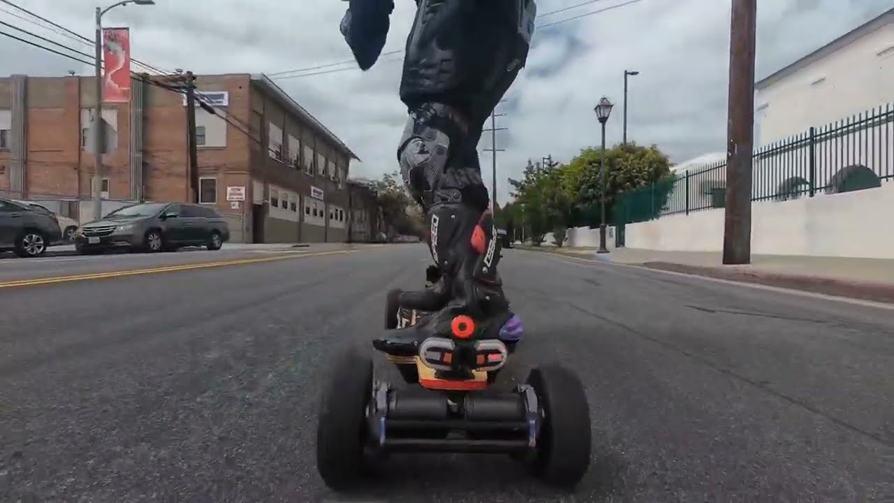 They called the Cops on me! Also Installed Turn Signals on Skateboard!