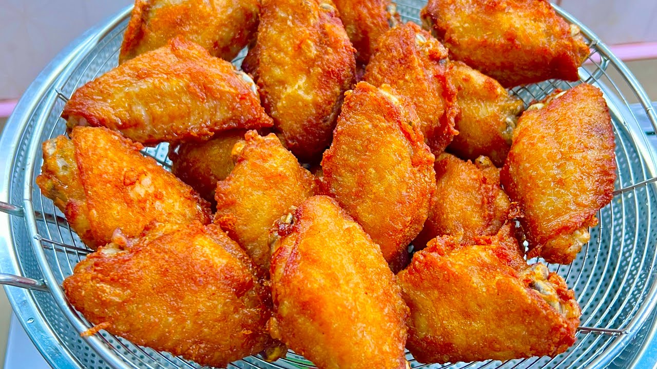 ปีกไก่ทอดน้ำปลาสูตรเด็ด!กรอบนอกนุ่มในหอมน้ำปลาอร่อยมาก