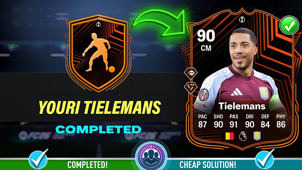 90 RTTF Youri Tielemans SBC Solution - Cheap Solution & Tips - FC 26