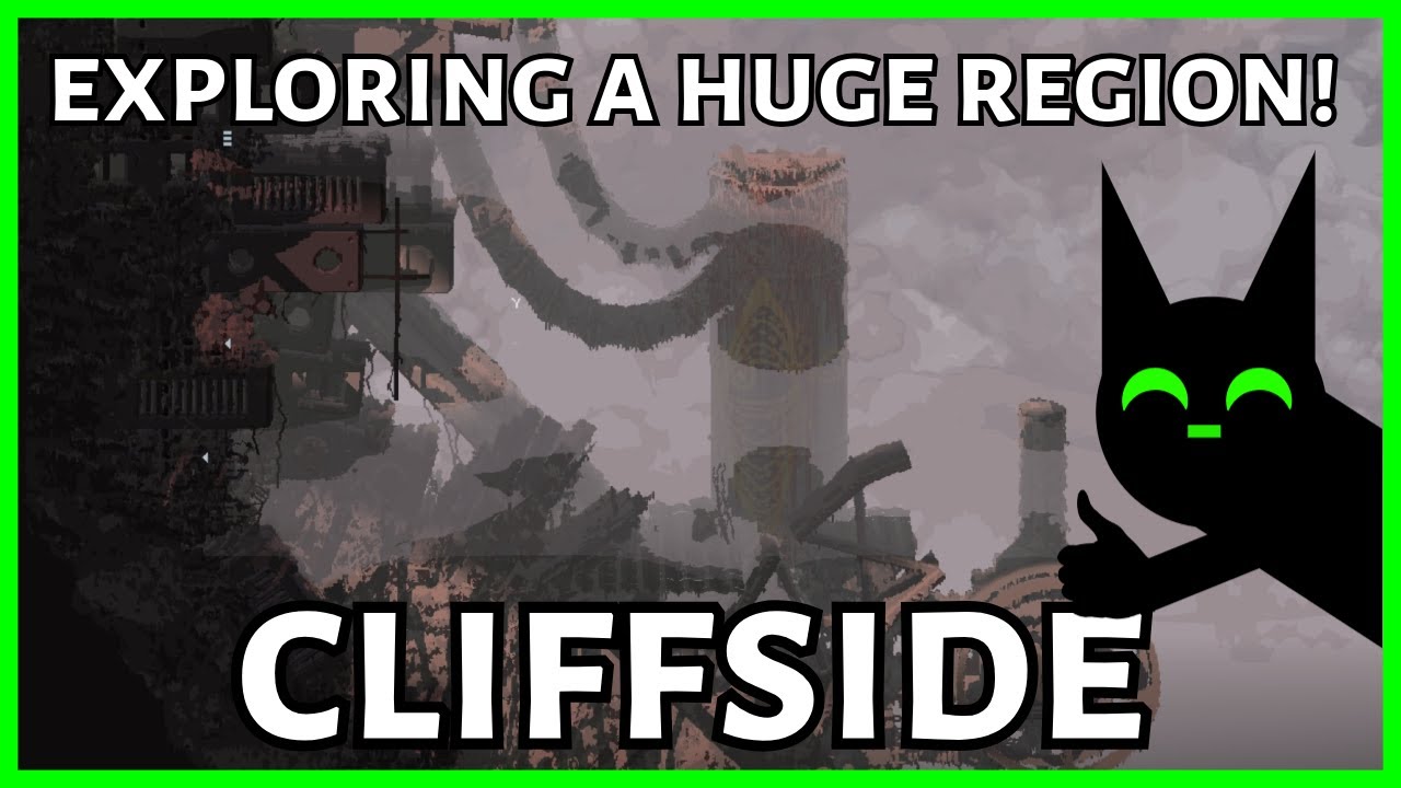 Live now! Checking out CLIFFSIDE! #rainworld